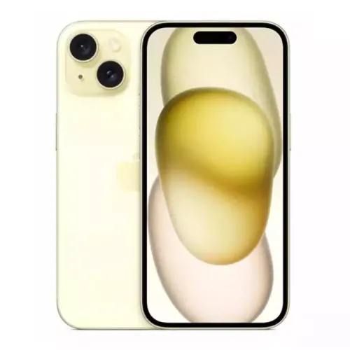 Apple Iphone 15 6.1-inch 128gb 5g - Yellow (Middle East Version)