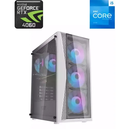 Darkflash Dk352 Plus Intel Core I5 - 13th Gen Rtx 4060 Gaming Pc