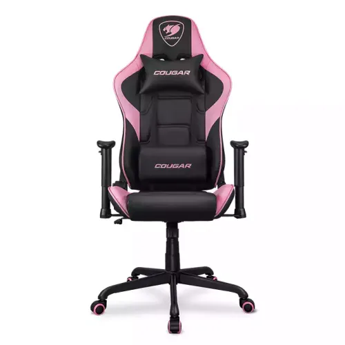 Cougar Armor Elite Eva Gaming Chair - Black/pink