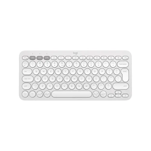 Logitech Pebble Keys 2 K380s Multi-device Portable Keyboard - White