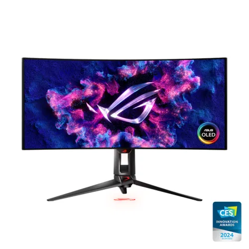 Asus Rog Swift Oled Pg34wcdm 34-inch 800r Curved Oled Panel 240 Hz, 0.03 Ms G-sync Compatible Gaming Monitor
