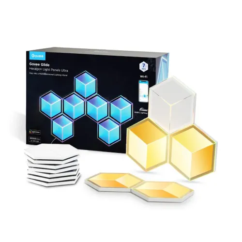 Govee Glide Hexagon Light Panels Ultra (7 PCS)