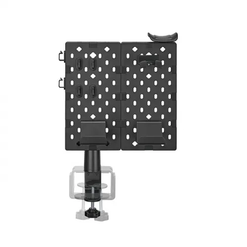 Twisted Minds Desk Mounted Pegboard Holder For Headphone & Controller
