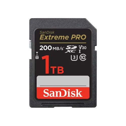 Sandisk Extreme Pro Sdxc 1tb Uhs-1 Memory Card 200mb/s