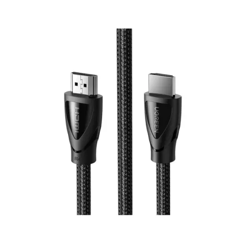 Ugreen Hdmi Cable 2m Male To Male With Cotton Braided - Black
