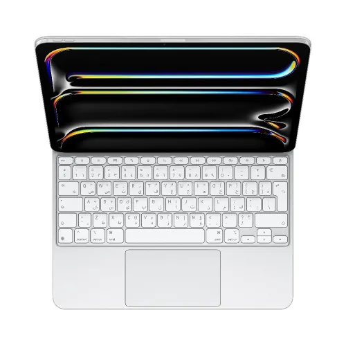 Apple Magic Keyboard For Ipad Pro 13-inch M4 - White (English & Arabic)