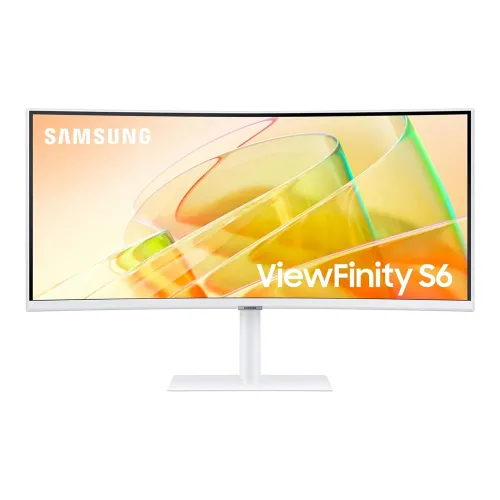 Samsung 34-inch Viewfinity S65tc Series Ultra-wqhd 1000r Curved Computer Monitor Hdr10 100hz Amd Freesync Thunderbolt 4 Height Adjustable Stand Built-in Speakers