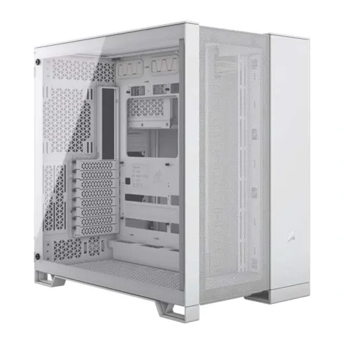 Corsair 6500d Airflow Mid-tower Dual Chamber Pc Case - White