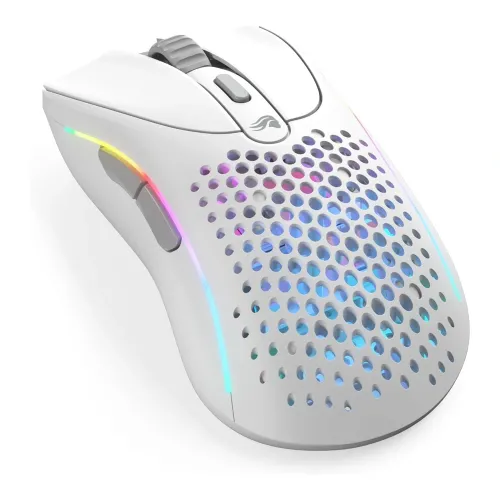 Glorious Gaming Model D 2 Rgb Wireless Gaming Mouse Superlight 66g - White