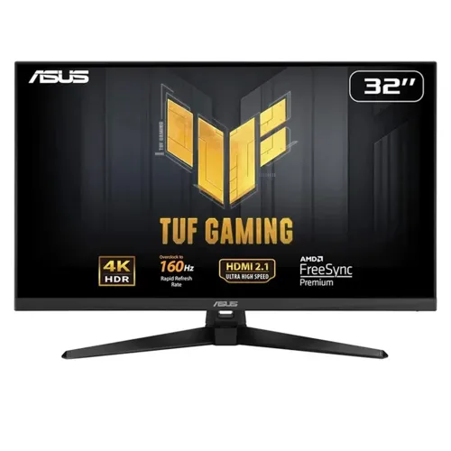Asus Tuf Gaming Vg32uqa1a 32" 4k Uhd Va, 144hz, 1ms, Hdmi 2.1, Amd Freesync Premium Gaming Monitor