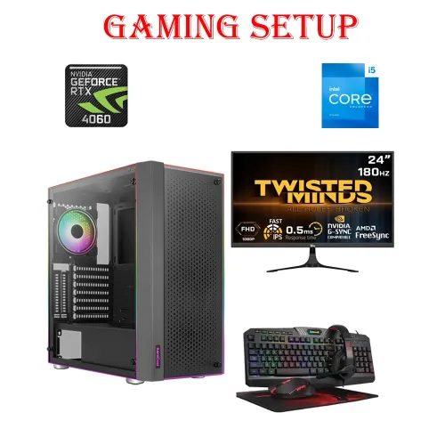 Aerocool Skribble Intel Core I5 - 13th Gen Gaming Pc With Monitor And Gaming Kit Bundle Offer