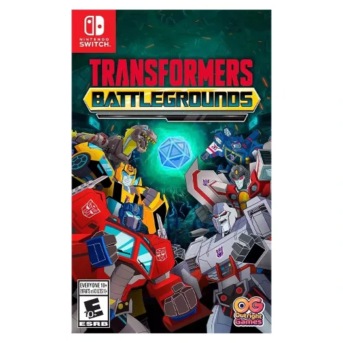 شريط لعبة TRANSFORMERS: BATTLEGROUNDS النسخه الأمريكي لجهاز نيتندو سويتش