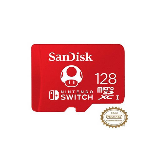 SanDisk 128GB microSDXC UHS-I card for Nintendo Switch