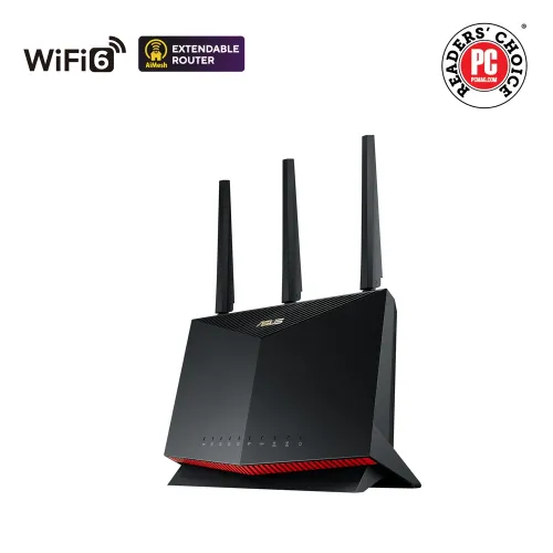 Asus Rt-ax86u Pro Ax5700 Wireless Dual Band Gaming Wifi 6 Router - Black