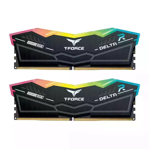 Teamgroup T-force Delta Rgb 32gb (16x2) Ddr5 5600mhz Desktop Ram Kit - Black