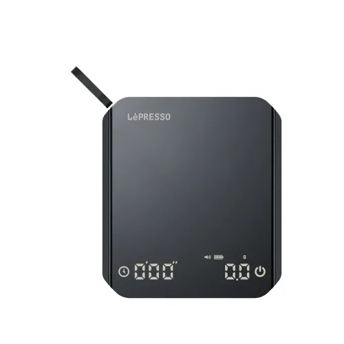 Lepresso Digital Coffee Scale With Timer - Black