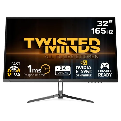 Twisted Minds Tm32qhd165va 32" Qhd Va,165hz, 1ms, Hdr, Hdmi2.1 Gaming Monitor