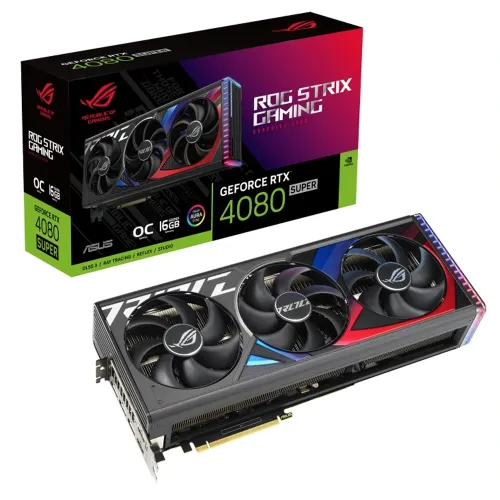 Asus Rog Strix Gaming Geforce Rtx 4080 Super 16gb Oc Edition Gddr6x Graphic Card