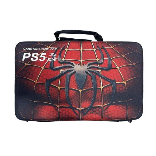 Ps5 Carrying Bag For Ps5 Slim - Spiderman Red