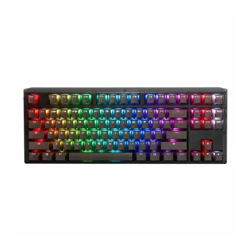 Ducky One 3 TKL - Red Switch RGB Hot-Swap Mechanical Keyboard - Aura Black