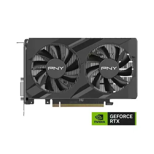 Pny Nvidia Geforce Rtx 3050 Verto 6gb Gddr6 Dual Fan Graphics Card - Black