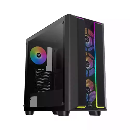 Xigmatek Gaming Y Pro Argb E-atx Mid Tower Case - Black