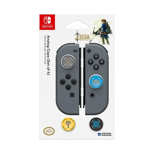 Hori Analog Caps for Nintendo Switch - Set of 4 - Legend of Zelda Edition