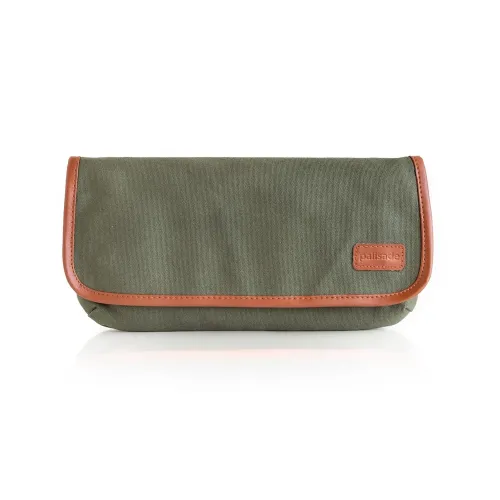 Nintendo Switch Waxed Canvas Carrying Case and Travel Pouch -Green