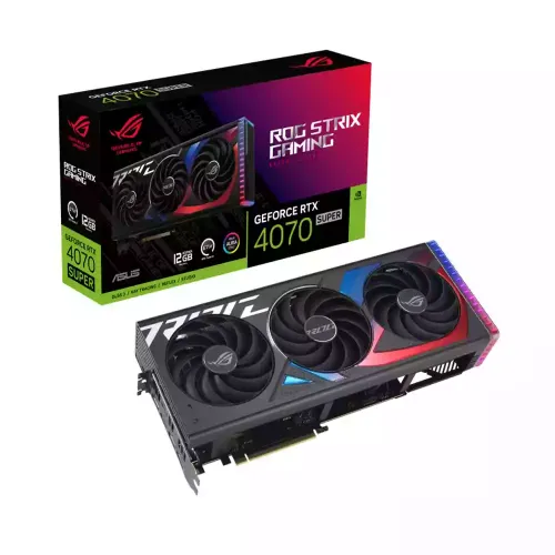 Asus Rog Strix Geforce Rtx 4070 Super 12gb Gddr6x Graphic Card