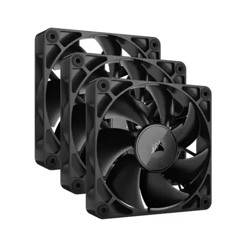 Corsair Icue Link Rx120 - 3 X 120mm Pwm Fan Triple Starter Kit - Black