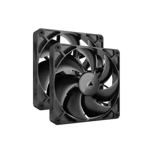 Corsair Icue Link Rx140 - 2 X 140mm Pwm Fan Twin Starter Kit - Black