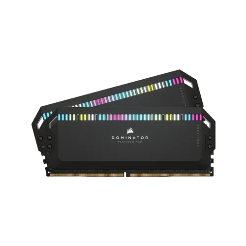 Corsair Icue Dominator Platinum Rgb 64gb (2 X 32gb) Ddr5 Dram 5200mhz C40 Memory Kit - Black