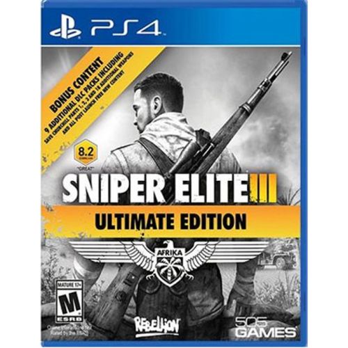 Sniper Elite3 Ultimate Edition Game for PS4 - R1