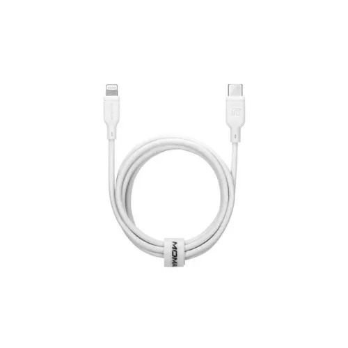 Momax Zero USB-C to Lightning Cable 1.2m White