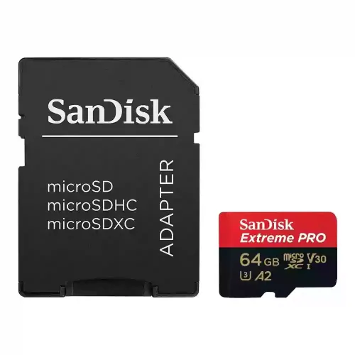 Sandisk Extreme Pro Micro Sdxc 64gb Memory Uhs-1 Memory Card 200mb/s