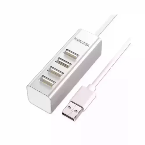 Kakusiga Ksc-383 4 Ports Hub Usb2.0 - Silver