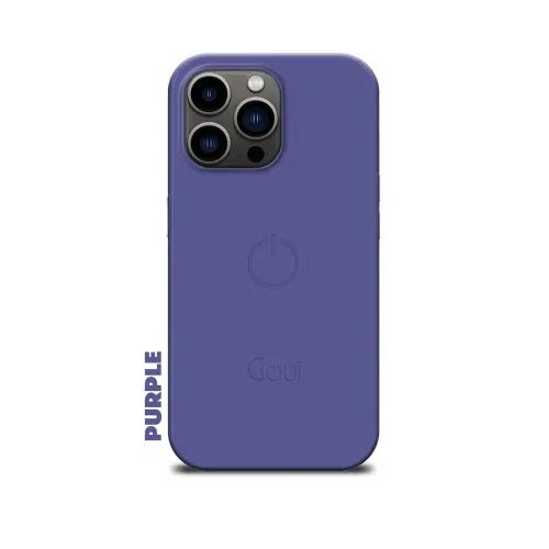 Goui Iphone 14 Pro Max (6.7inch) Magnetic Case With Magnetic Bars - Purple