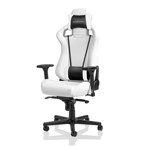 Gamvity Hero Series Gaming Chair - White