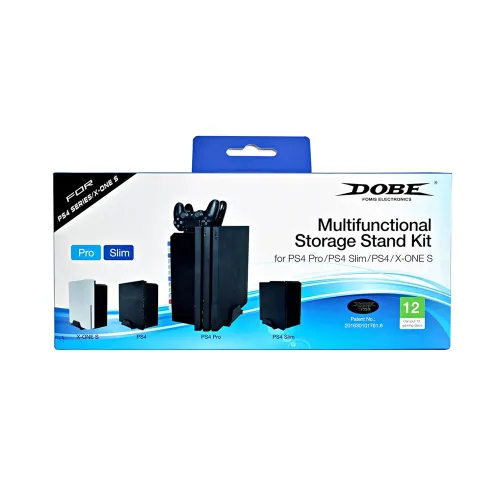 Ps4 Multifunctional Storage Stand Kit-black