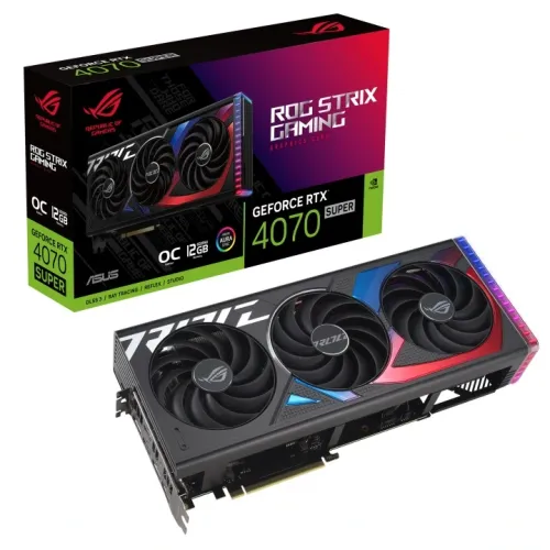 Asus Rog Strix Geforce Rtx 4070 Super 12gb Gddr6x Oc Edition