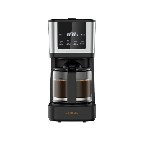 Lepresso Rich Brew Coffee Machine Interactive Touch Display - Black