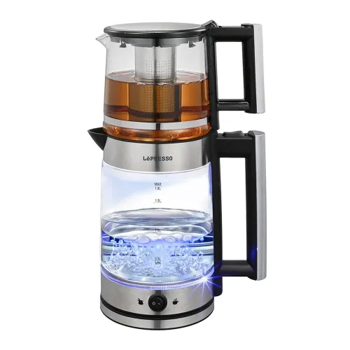Lepresso Thermobrew Turkish Tea Glass Kettle