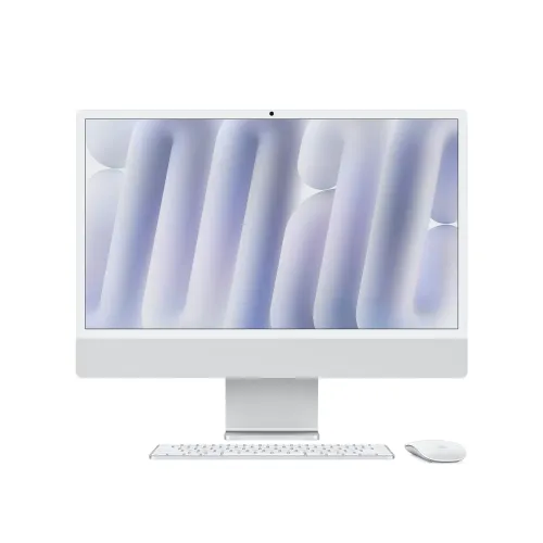 Pre Order Apple Imac M4 24-inch 4.5k Retina Display With 8‑core Cpu 8‑core Gpu 16core Neural Engine 16gb 1tb Ssd - Silver (Arabic)