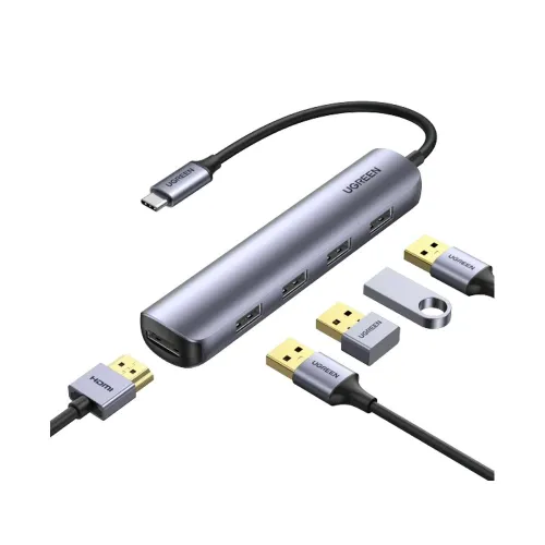 Ugreen 5-in-1 Usb-c Multifunction Adapter
