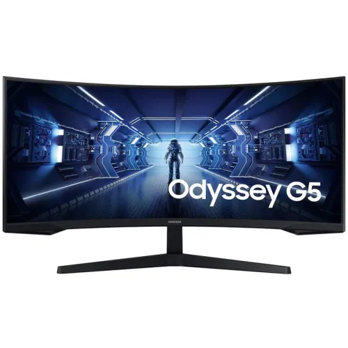 Samsung Odyssey G55t 165hz 1ms Freesync Premium Curved Gamning Monitor - 34" LC34G55TWWMXUE