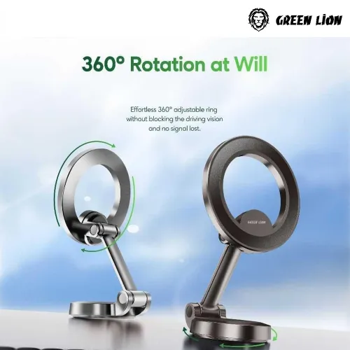 Green Lion Maghold 360 Car Mount - Black