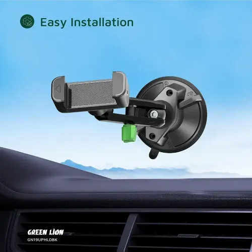 Green Lion GX-19 Universal Phone Holder - Black