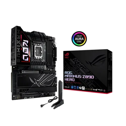 Asus ROG MAXIMUS Z890 Hero WIFI 7 Ai PC Ready PCIe 5.0 DDR5 Gaming Motherboard