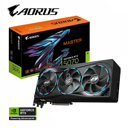 Gigabyte Aorus Master Geforce Rtx 5070 12gb Graphics Card