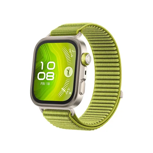 Huawei Watch Fit 4 Pro Gold Aluminum Case - Green